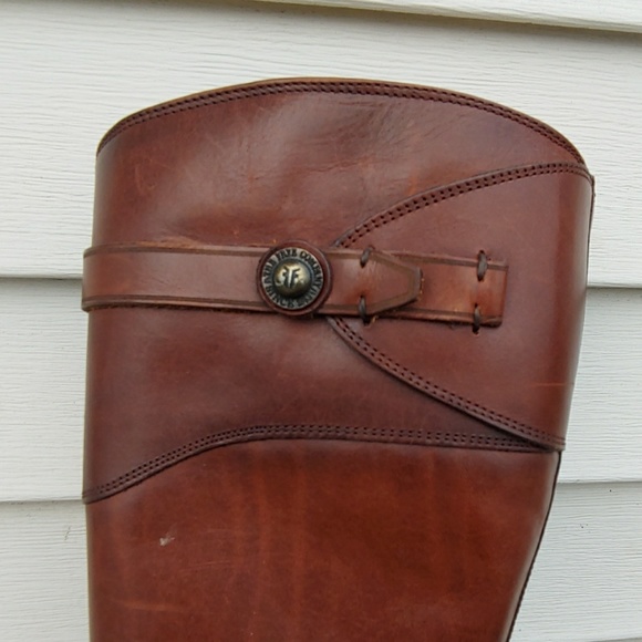 Frye tall boots, brown